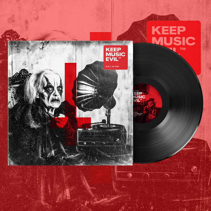 M.A.C. OF MAD Keep Music Evil (LP) M.A.C. OF MAD Keep Music Evil (LP)